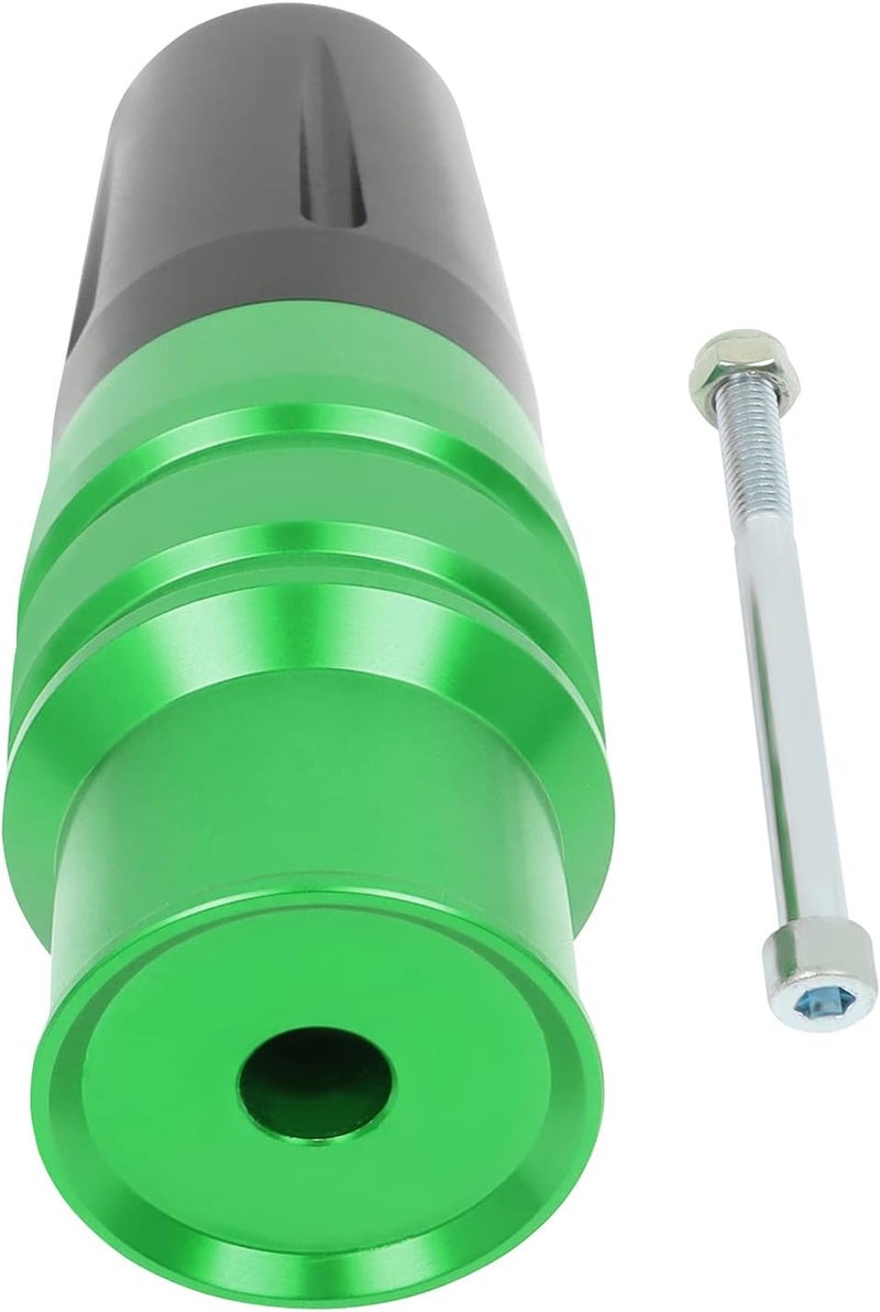 HAONEL Universal Rear Frame Sliders CNC Aluminum Compatible with Z900 Z650 Z900RS Ninja 400 650 1000 ZX10R ZX6R ZX12R Z800 Z750 Z125 Z400 Z300 Motorcycle Fairing Protection Crash Pad - Image 4